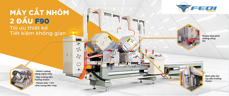 Bảo dưỡng máy sản xuất cửa nhôm để nâng cao tuổi thọ