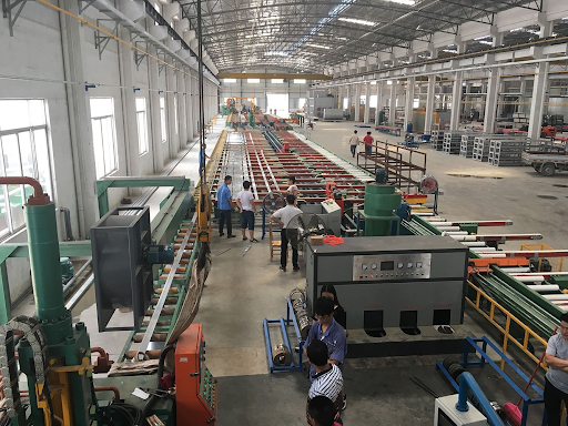 Dây chuyền sản xuất nhôm định hình