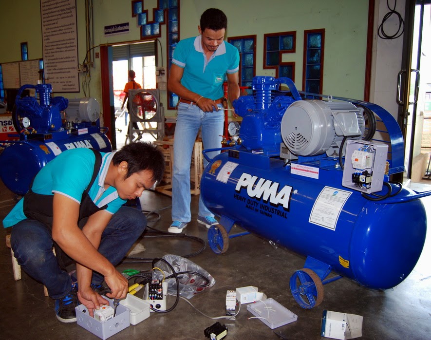 Hậu quả khi máy nén khí chảy dầu