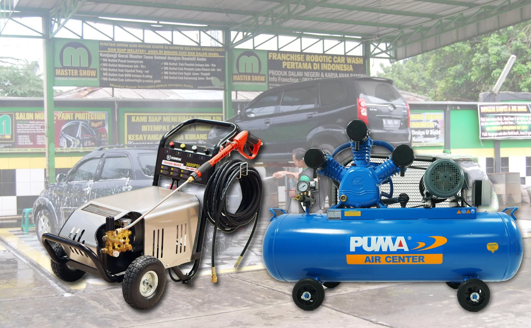 Máy nén khí có khả năng làm sạch hiệu quả