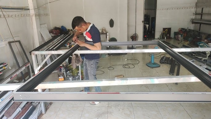 Chuẩn bị và kẹp nhôm