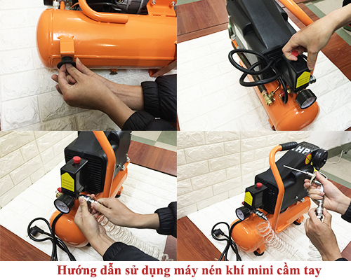 Cài đặt máy nén khí