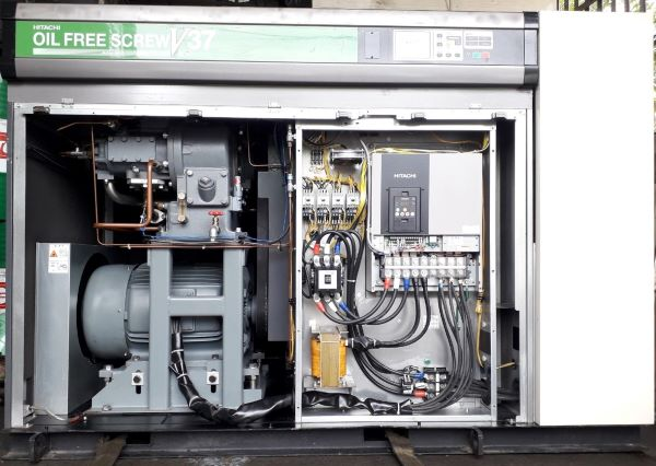 Lắp biến tần cho máy nén khí