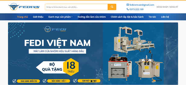 Liên hệ Fedi Việt Nam để mua máy nén khí chất lượng