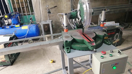 Máy cắt nhôm 1 đầu tự chế cấu tạo đơn giản