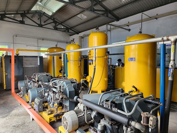 Đôi nét về máy nén khí 1 cấp và 2 cấp