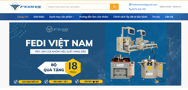 Fedi Việt Nam chuyên bán máy nén khí gia đình chất lượng