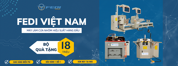 Mua máy phay đố nhập khẩu chính hãng tại Fedi Việt Nam