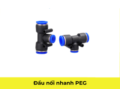 Đầu nối nhanh khí nén chuyển đổi PEG chia 3