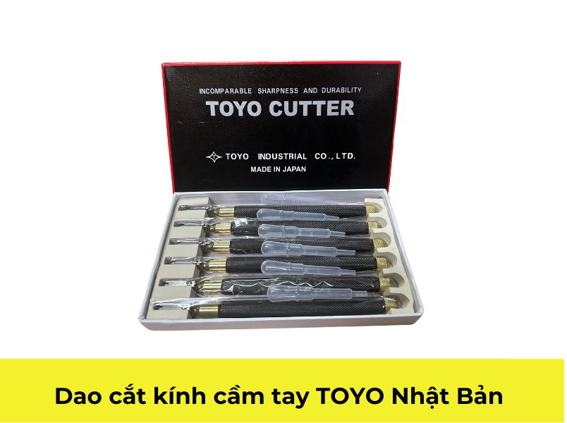Dao cắt kính cầm tay TOYO Nhật Bản