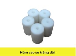 Núm cao su trắng dài