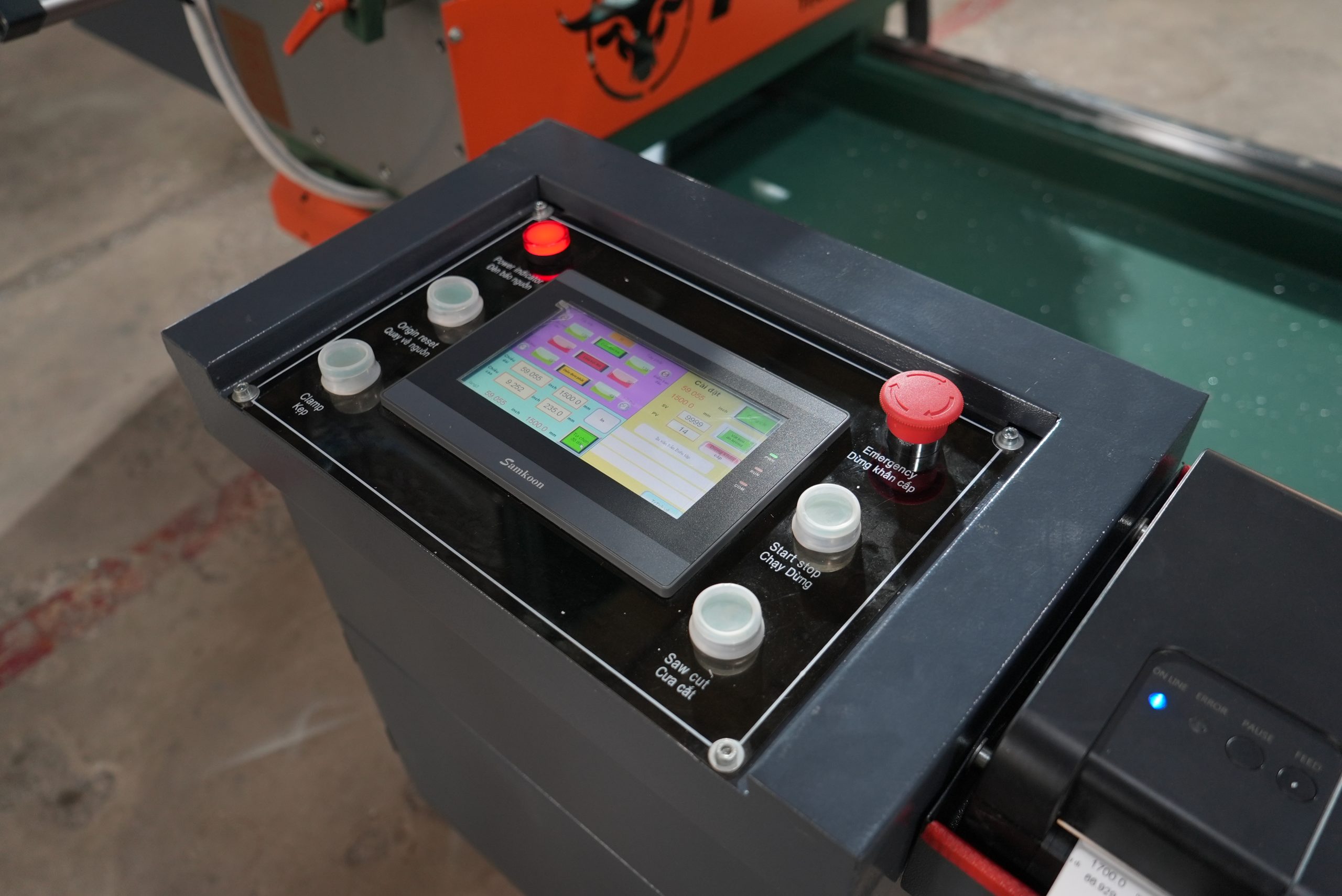 Máy cắt nhôm 2 đầu F5500