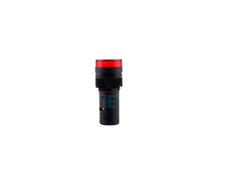ĐÈN BÁO TÍN HIỆU PHI 16 AD16-16C 220V 24V / ĐÈN BÁO PHA PHI 16MM CÓ LED - Ảnh 2
