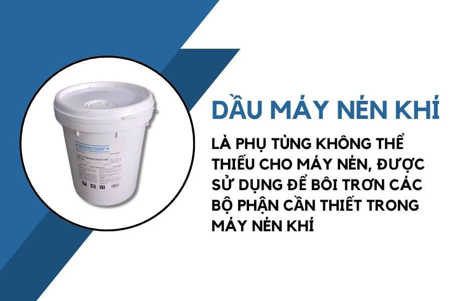 Dầu bôi trơn máy nén khí là gì?
