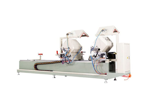 Máy cắt nhôm 2 đầu F77