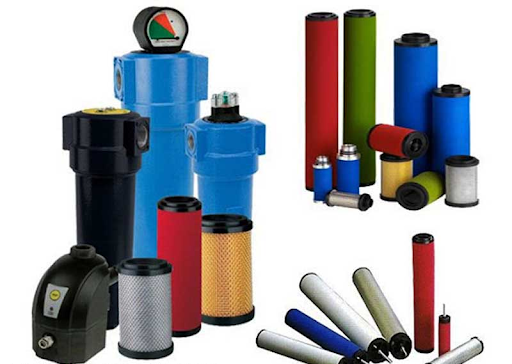 Các loại bộ lọc tách hơi nước máy nén khí