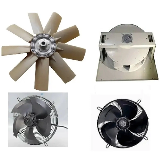 Quạt làm mát bị hỏng khiến nhiệt độ máy nén khí tăng cao