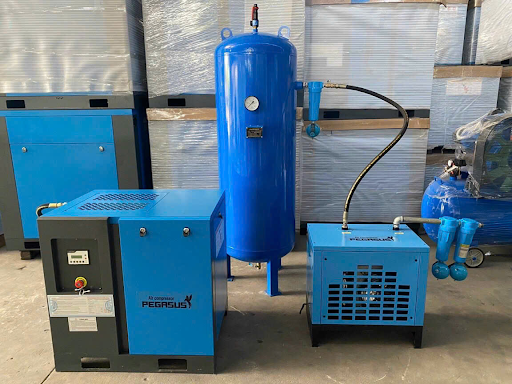 Máy nén khí kêu to là hiện tượng gì?