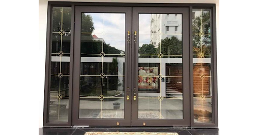 Cửa được sản xuất bằng nhôm Xingfa hệ 55