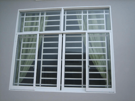 Chấn song bằng nhôm cho cửa sổ nhôm kính