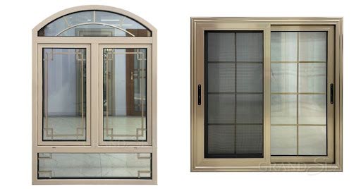 Mẫu cửa sổ nhôm Xingfa cổ điển