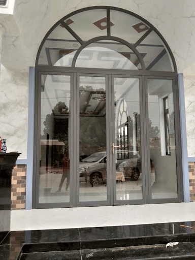 Mẫu cửa nhôm hệ 76 đẹp