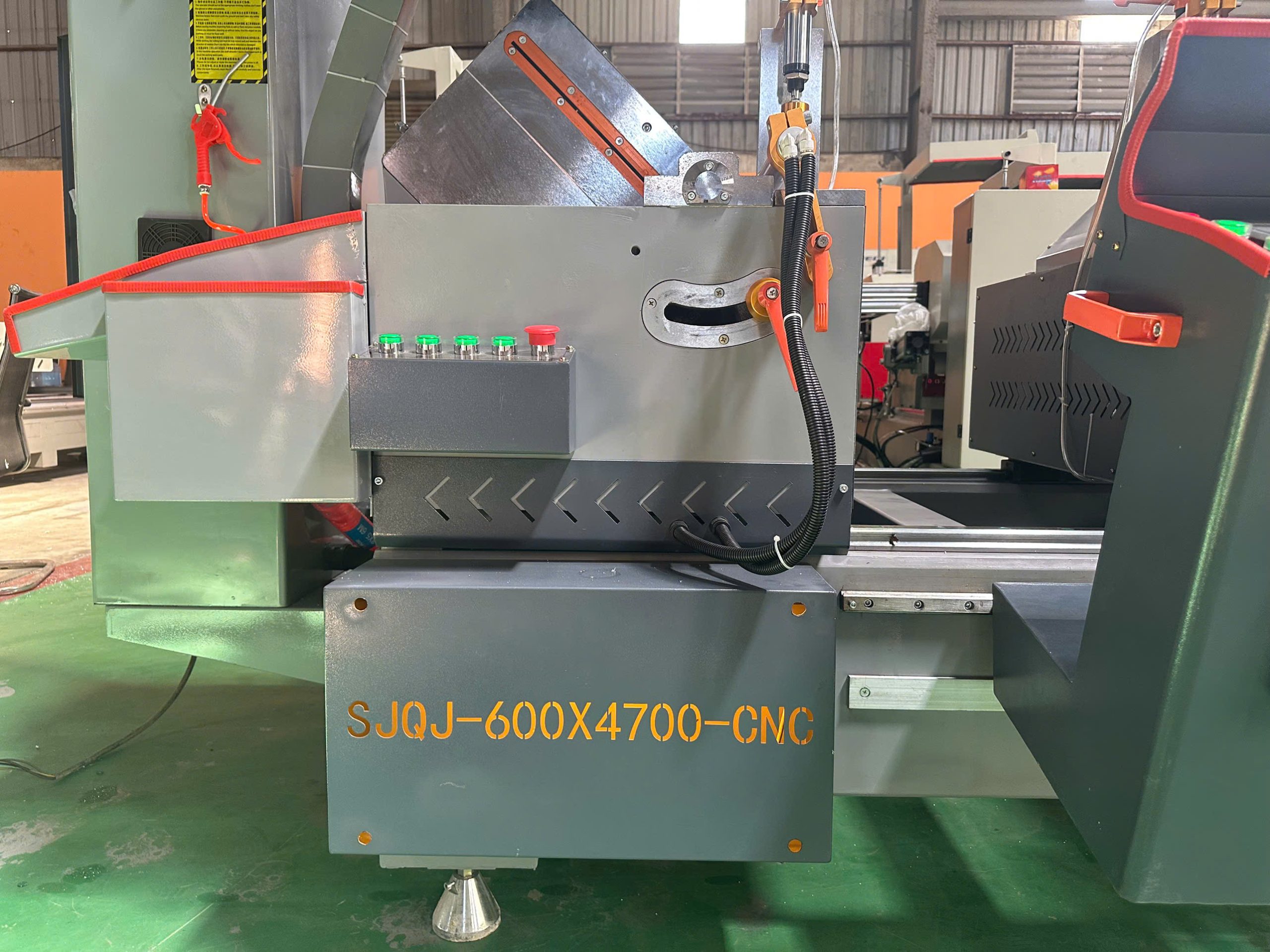 Máy Cắt Nhôm Nội Địa Trung Zhengfeng 600 CNC - Ảnh 3