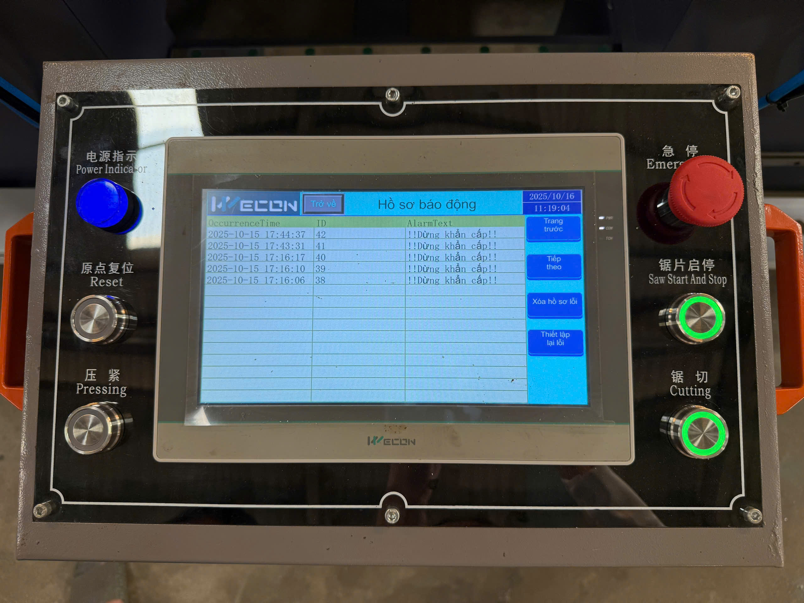 Máy Cắt Nhôm Nội Địa HongDa CNC 600 - Ảnh 12