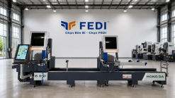 Máy Cắt Nhôm Nội Địa HongDa CNC 600 Ngoại Vi