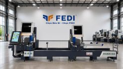 Máy Cắt Nhôm Nội Địa HongDa CNC 600 Ngoại Vi