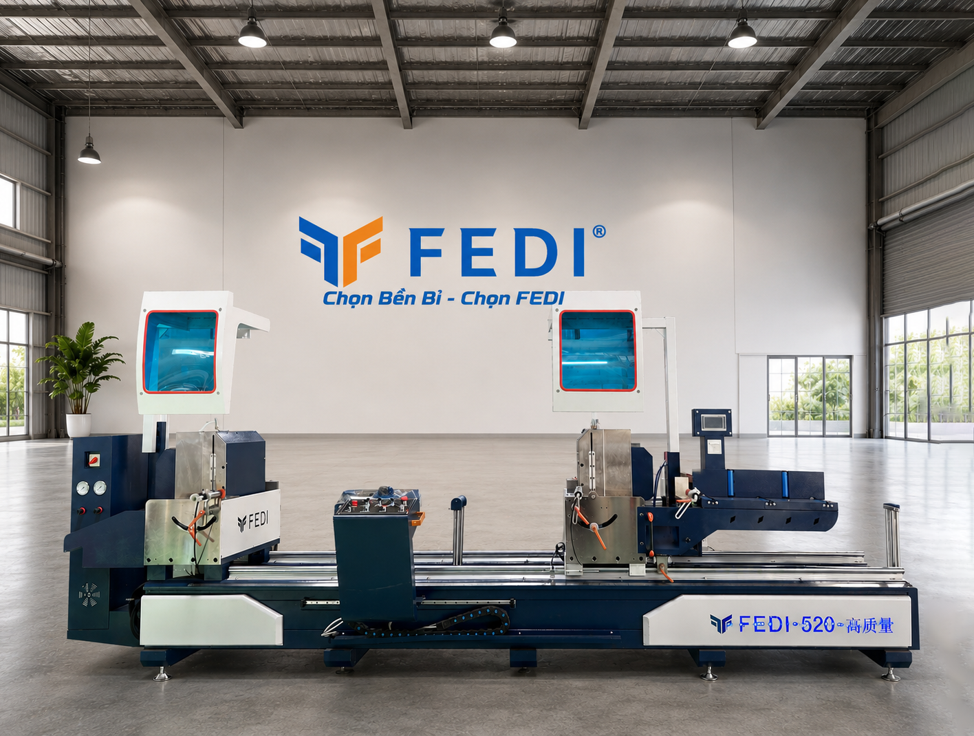 Máy Cắt Nhôm FEDI 520 BLUE